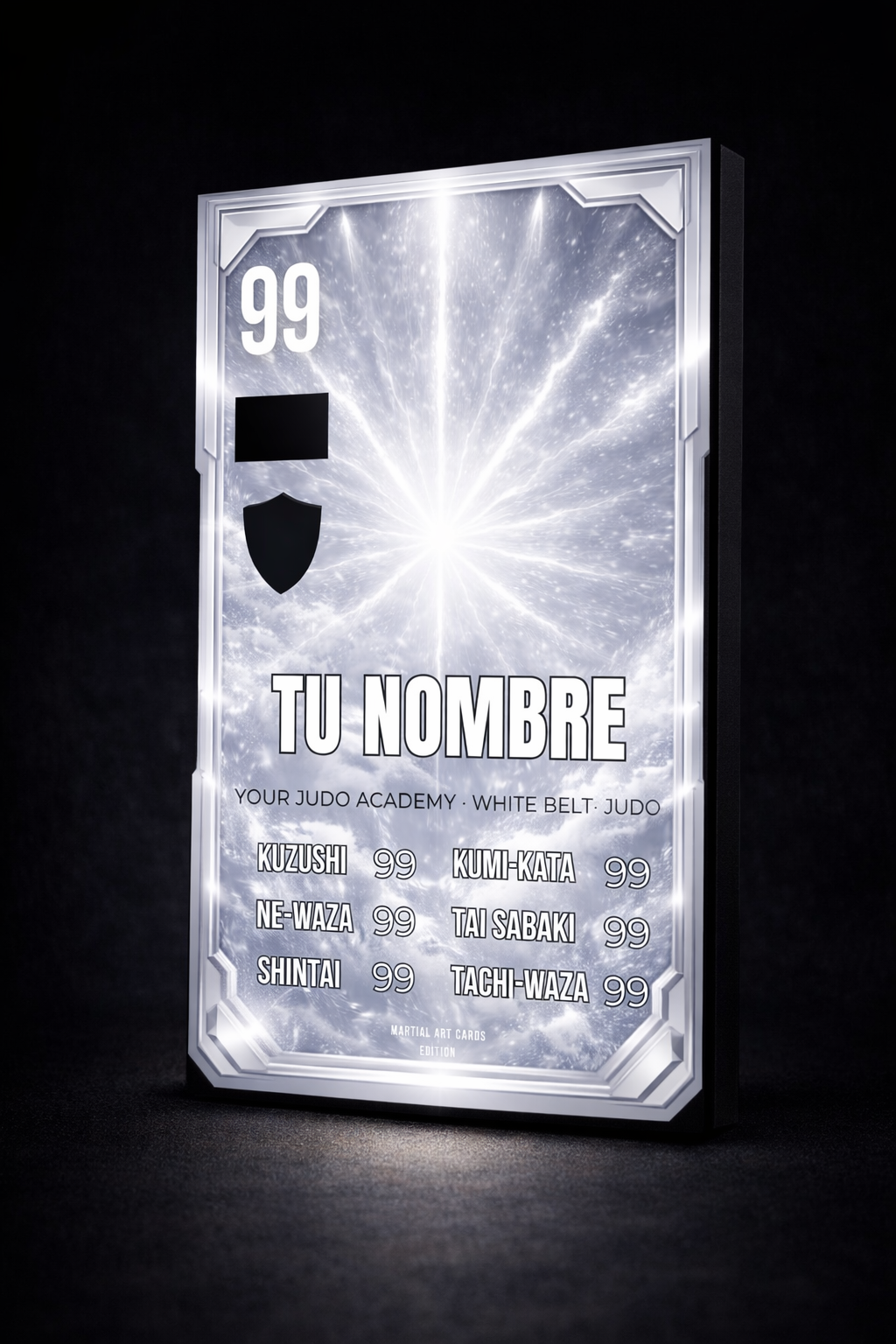 Carta Personalizada de Judo – Cinturón Blanco (Niños) | Primer Paso en el Tatami