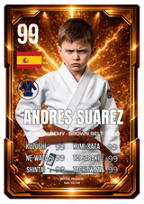 Carta Personalizada de Judo – Cinturón Marrón (Niños) | Antes del Negro