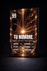 Carta personalizada BJJ cinturón marrón adulto | Regalo Jiu-Jitsu personalizado