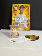 Carta personalizada BJJ niños cinturón amarillo | Regalo Jiu-Jitsu infantil (Cromo · A4 · A3)