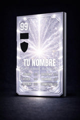Carta personalizada BJJ niños cinturón blanco | Regalo Jiu-Jitsu infantil (Cromo · A4 · A3)